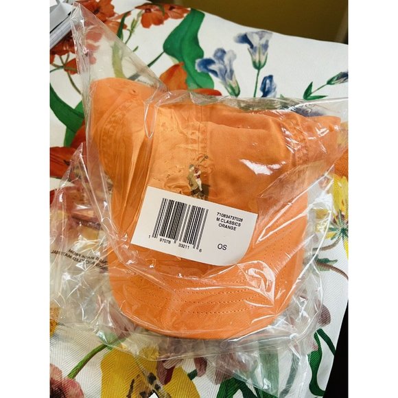 New NWT Polo Ralph Lauren Men Cotton Chino Ball Cap Hat Color Lifeboat Orange - Picture 3 of 14